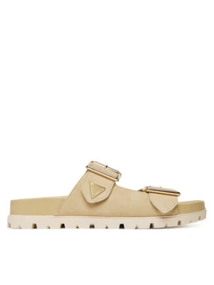 Guess Klapki FLTFST SUE03 Beżowy