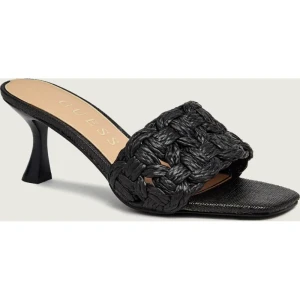 Guess Klapki na szpilce DISSY | z dodatkiem skóry