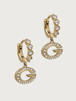 Guess kolczyki damskie G CAMDEN złoty