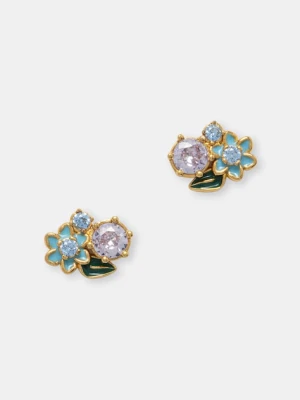 Guess kolczyki damskie ze stali nierdzewnej FLORIS