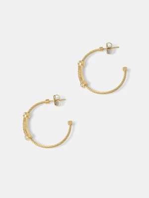 Guess kolczyki damskie ze stali nierdzewnej KALYBE