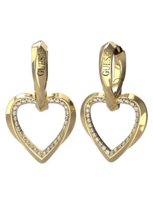 Guess Kolczyki JUBE04 617JW Złoty