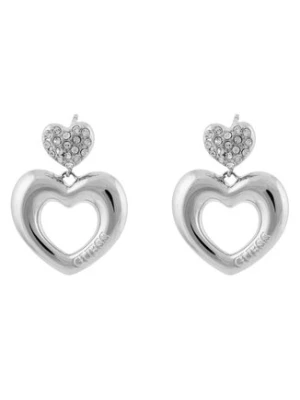 Guess Kolczyki JUBE05209JW Srebrny
