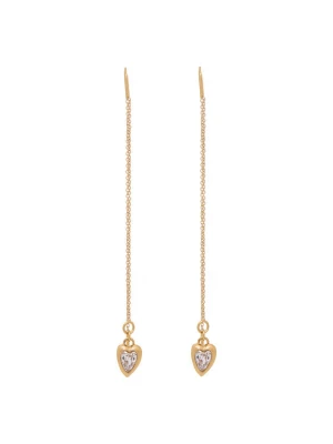 Guess Kolczyki JUBE06 364JW Złoty