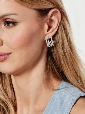 Guess Kolczyki LOVE FLOWERS