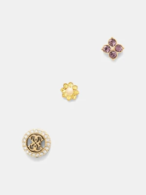 Guess kolczyki SECRET GARDEN 3-pack