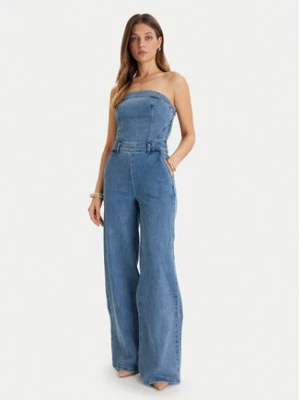 Guess Kombinezon W5BD1F D4LU0 Niebieski Regular Fit