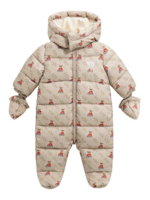 Guess Kombinezon zimowy H5BW00 WCFM0 Beżowy Regular Fit