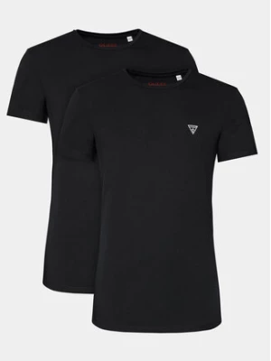 Guess Komplet 2 t-shirtów U97G02 KCD31 Czarny Regular Fit