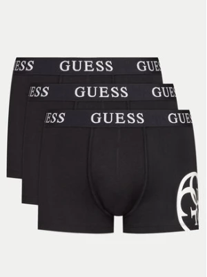 Guess Komplet 3 par bokserek Placed Logo U4RG04 K6YW0 Czarny