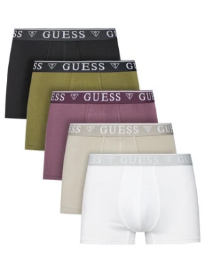 Guess Komplet 5 par bokserek U4YG16 K6YW1 Czarny