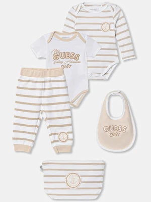 Guess komplet bawełniany niemowlęcy 5-pack