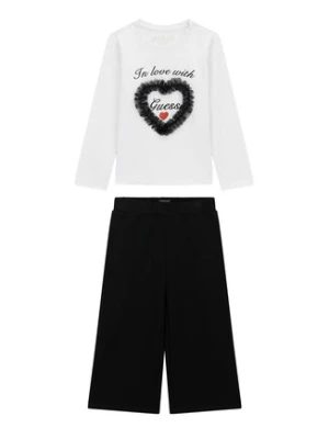 Guess Komplet bluzka i spodnie K6RG04 K6YW0 Kolorowy Regular Fit