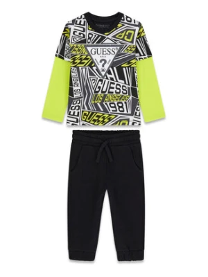 Guess Komplet bluzka i spodnie N6RG00 K8HM4 Kolorowy Regular Fit