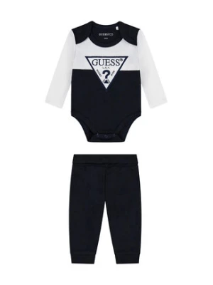 Guess Komplet body i spodnie H6YG04 4K4125 Czarny
