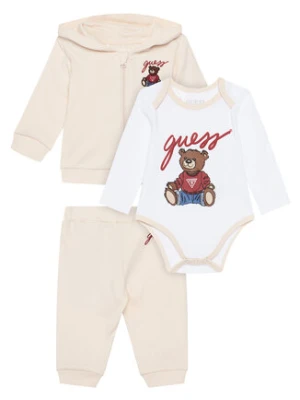 Guess Komplet dziecięcy H5YW12 KA6W4 Beżowy Regular Fit
