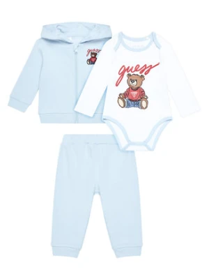Guess Komplet dziecięcy H5YW12 KA6W4 Błękitny Regular Fit