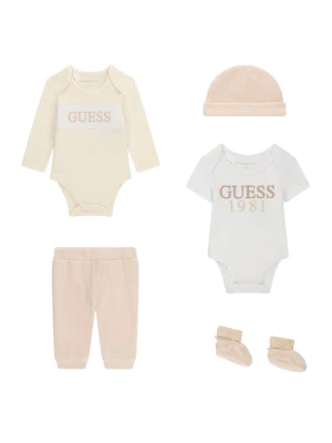 Guess Komplet dziecięcy H6BG06 K6016 Kremowy Regular Fit