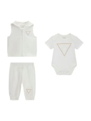 Guess Komplet dziecięcy H6GW04 K6YW1 Écru Regular Fit