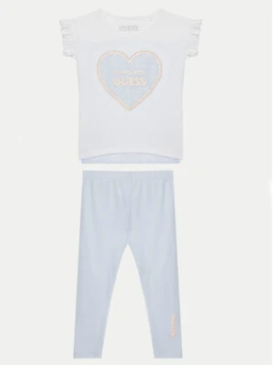 Guess Komplet dziecięcy K5GG01K6YW4 Biały Regular Fit