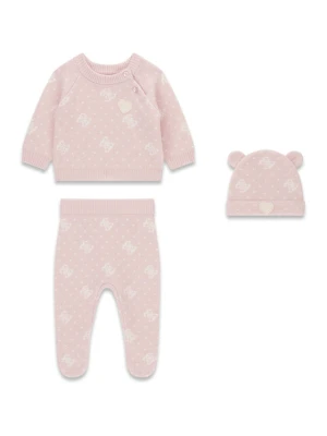 Guess Komplet dziecięcy S6BG07 Z1328 Różowy jasny Regular Fit