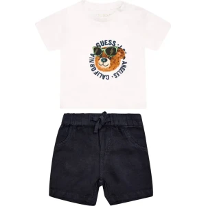 Guess Komplet | Regular Fit | z dodatkiem lnu