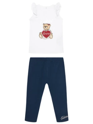 Guess Komplet t-shirt i legginsy A6RG02 KA6W4 Kolorowy Regular Fit