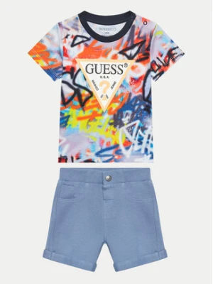 Guess Komplet t-shirt i spodenki I4GG12 K8HM3 Kolorowy Regular Fit