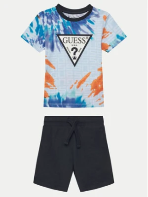 Guess Komplet t-shirt i spodenki N5GG01 K8HM4 Kolorowy Regular Fit