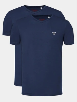 Guess Komplet t-shirtów Caleb U97G03 KCD31 Granatowy Regular Fit