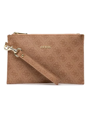 Guess Kopertówka w kolorze jasnobrązowym - 23 x 14 x 1 cm rozmiar: onesize