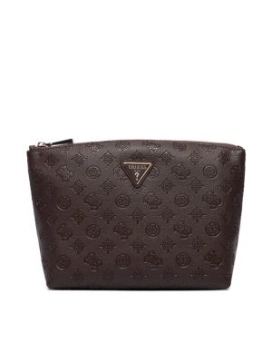 Guess Kosmetyczka Lenwood Travel TWDP21 02965 Brązowy