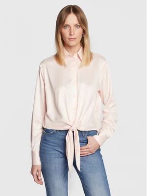 Guess Koszula Donna W3RH04 WF520 Różowy Regular Fit