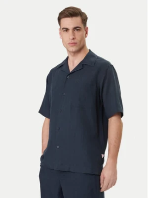 Guess Koszula F6GH01 WN202 Granatowy Regular Fit