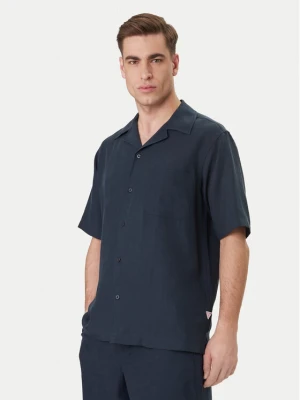 Guess Koszula F6GH01 WN202 Granatowy Regular Fit