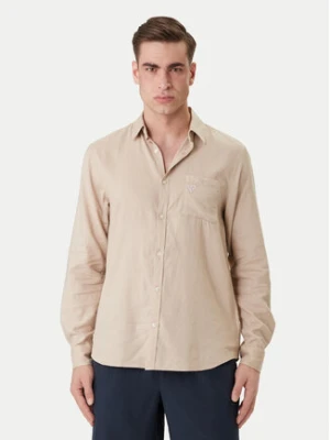 Guess Koszula F6GH06 WG3L0 Beżowy Regular Fit