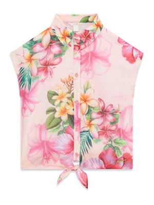 Guess Koszula J6GH00 WA2T0 Różowy Regular Fit