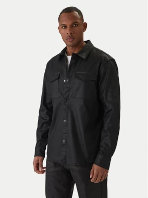 Guess Koszula jeansowa M6RH75 D6480 Czarny Regular Fit