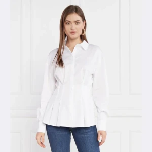 GUESS Koszula LS AGATA CORSET SOLID | Regular Fit