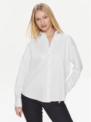 Guess Koszula Ls Nicla W4RH51 WD2M1 Biały Regular Fit