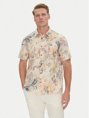 Guess Koszula M5GH42 WH800 Beżowy Regular Fit