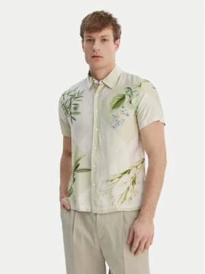 Guess Koszula M6GH81 W2063 Zielony Regular Fit