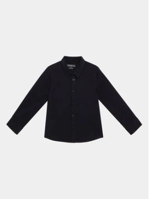 Guess Koszula N3YH04 WE5W0 Granatowy Regular Fit