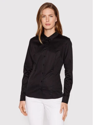 Guess Koszula W2YH41 WAF10 Czarny Slim Fit