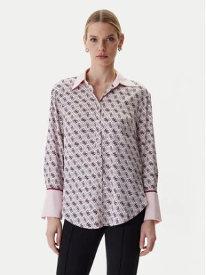 Guess Koszula W4YH47 WF1T2 Różowy Regular Fit