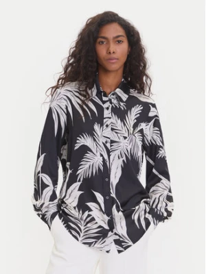 Guess Koszula W5YH03 WF1T2 Czarny Regular Fit