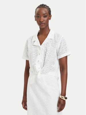 Guess Koszula W6GH48 W1881 Biały Classic Fit