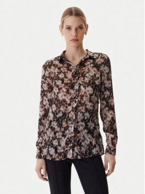 Guess Koszula W6RH73 WDW82 Brązowy Regular Fit