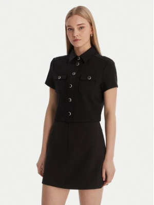 Guess Koszula W6RH83 KCMU2 Czarny Regular Fit