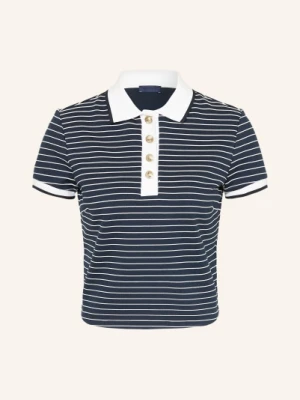 Guess Koszulka Polo Z Dżerseju blau
